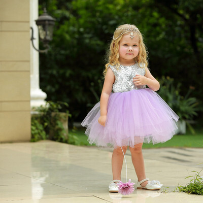 

AISHAGONGZHU Girls princess dress mini dress skirt childrens clothing 14644