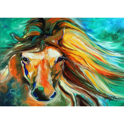 

5D DIY Full Drill Diamond Painting Art Horse Cross Stitch Embroidery Kit