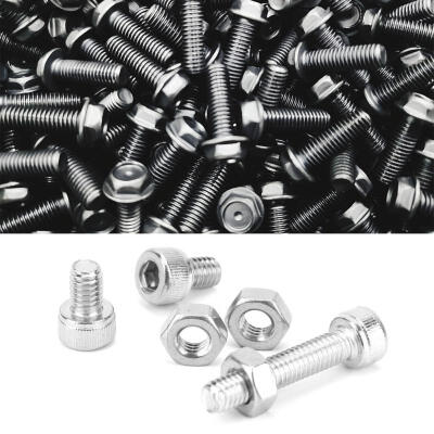 

Greensen 280pcs M416\M420\M410\M412\M46\M48 Stainless Steel Hex Screw&M4 Nut Gasket Set