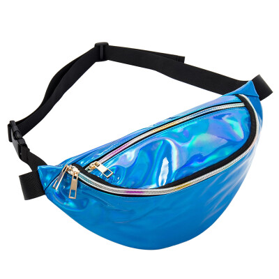 

New Style Women Bum Bag Fanny Pack Money Wallet Travel Holiday Waist Belt Pouch Shiny