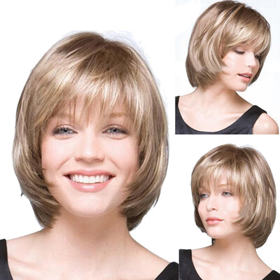 

〖Follure〗Fashion Womens Sexy Full Wig Short Wig Straight Wig Styling Cool Wig