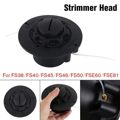 

Black Petrol Strimmer Head Replacement Strimmer Bump Feed Line Spool Brush Cutter Grass