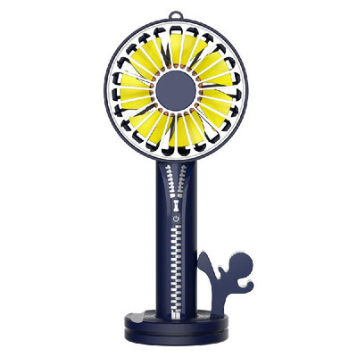 

Portable Mini Fan USB Small Desktop Silent Home Office Holdable Fans Gift Azure