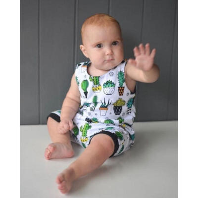 

Fashion Summer Newborn Baby Boys Girls Jumpsuit Outfits
