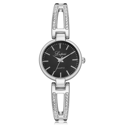 

Hot Womens Watches Rose Gold Disc Luxury Quartz Wrist Watch Simple Ladies Bracelet Strap Casual Stlye Clock Reloj Mujer