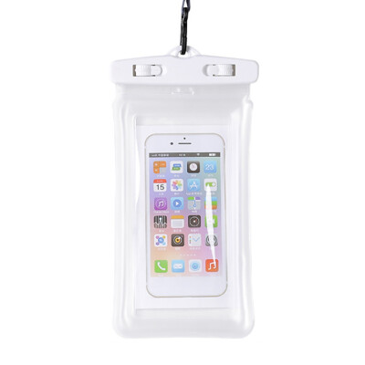 

Inflatable Mobile Phone Touch Screen Swimming Transparent Waterproof Bag Phone Bag For SamSung XiaoMi HuaWei Iphone