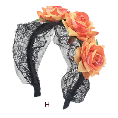 

〖Follure〗 1PC Halloween headband yak horn hair tiara headband hair hoop Headdress