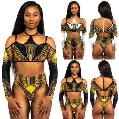 

Women Push-up Padded Bra Bandage Bikini Set Swimsuit Triangle Swimwear Bathing Suit