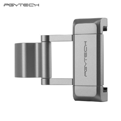 

PGYTECH Aluminium Alloy Handheld Smartphone Phone Holder Bracket Clamp Clip Set Kit with 14 Inch Screw Gimbal Stand Tripod Mount