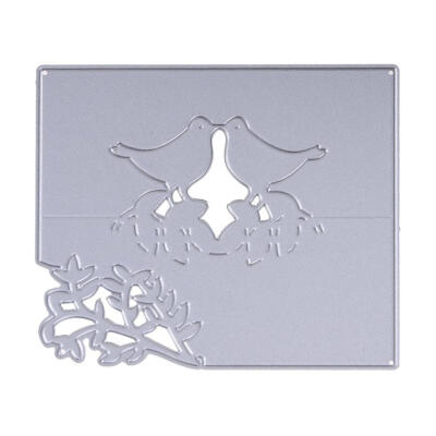 

Bird Cutting Dies Stencils Scrapbook Embossing DIY Craft Album Card Gift