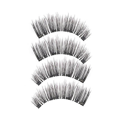 

Magnetic Eyelashes with 3 Magnets Handmade 3D Natural False Magnet Lashes