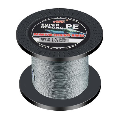 

1000m Fishing Line 4 Strands Knitted Abrasion Resistant Fishing Line Strong PE Lines