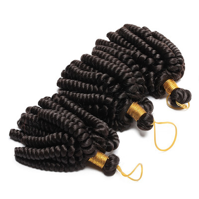 

Curly Crochet Braids Hair Extension Jumpy Wand Curly Crochet Hair Jamaican Bounce Synthetic Braids Twist Hair Ombre Two For Women