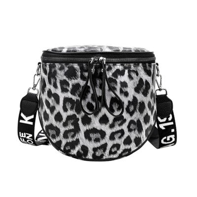 

Animal Pattern Leopard Bucket Women Leather Messenger Bags Shoulder Totes