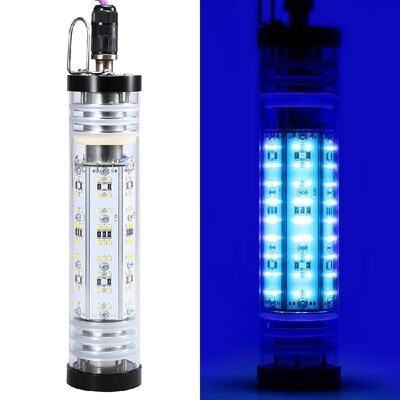 

140W200W300W 12V Underwater LED Fishing Lure Light Submersible Night Fish Attracting Fishing Light Fish Finder Lamp