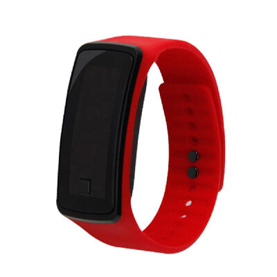

Intelligent Silica Gel LED Watch Fashion Super Slim Electronic Watch