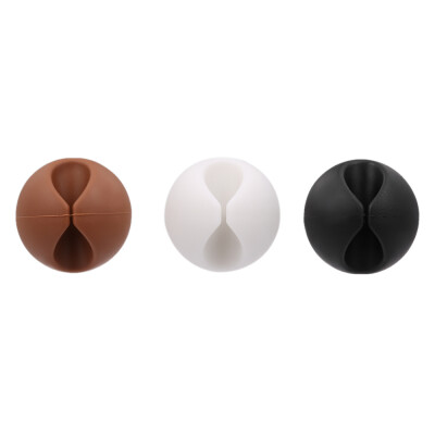 

CC-908 6pcs Multipurpose Desktop Cable Holder Phone Cable Winder Earphone Clip Charger Organizer Management Wire Fixer Silicone Ho