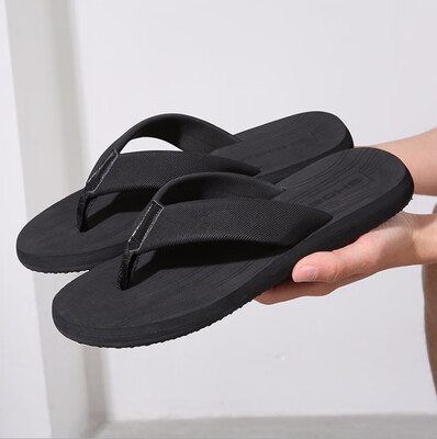 

2019 original new summer fashion rubber mens flip-flops large size foreign trade slippers explosions