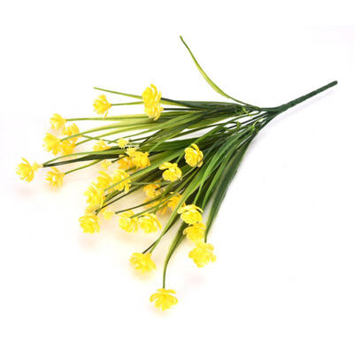 

Greensen Artificial Fake Flowers Bundle Outdoor Greenery Shrubs Plants Indoor Outside Home Garden Decor