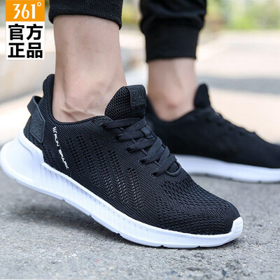 

361 sneaker men summer new net face running shoes breathable mesh shoes men soft bottom light 361 degree mens shoes