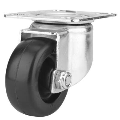 

Greensen 3 Inch Swivel Top Plate Hooded Caster PP Wheel for Furniture Trolley