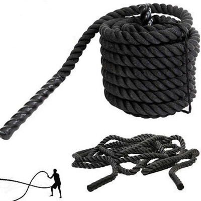 

Professional Lightweight Fitness Rope Safety Black