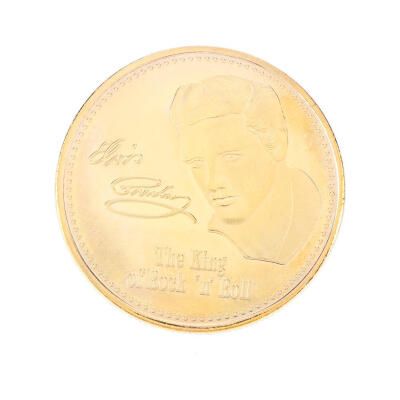 

Song God Gold Plated Fancy Commemorative Coin Art Collection Tourism Gift