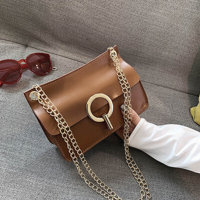 

Tailored Fashion Ladies Leather Solid Color Personality Shoulder Handbag Messenger Bag