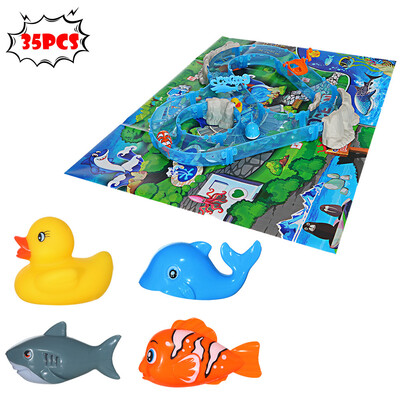 Ocean Track Childrens Playground Parenting Fishing Toys Fishing Game