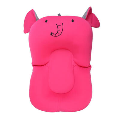 

Baby Bath Tub Elephant Newborn Foldable Shower Pad Non-Slip Bathtub Mat