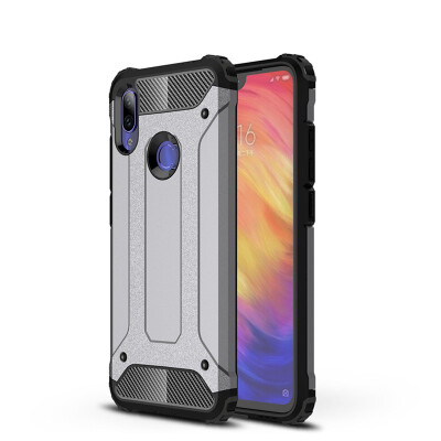 

Rugged Bumper Case Xiaomi Redmi Note 7 M1901F7G M1901F7BE Soft TPU Cover Xiomi Redmi Note 7 Hybbid Phone Case Redmi Note7 Covers