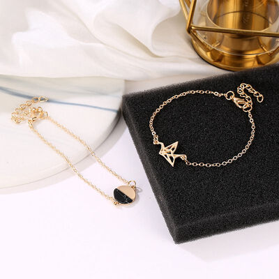 

Womens three-dimensional peace pigeon alloy sequins bracelet jewelry