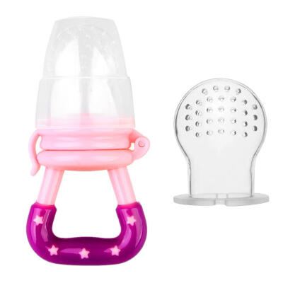 

Portable Infants Baby Nipple Feeder Silicone Pacifier Fruits Feeding Tool