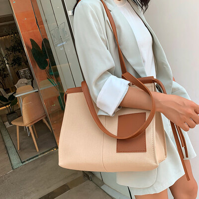 

Senior sense of foreign womens bag 2019 new fashion big bag wild ins shoulder bag large capacity casual handbag