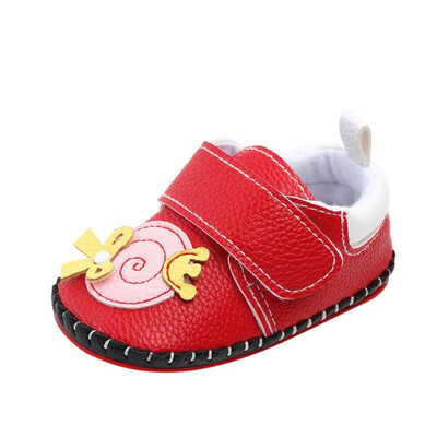 

Baby Footwearborn Baby Girl Soft Sole Shoes Toddler Anti-Slip Sneaker Shoe Prewalker Cute Candy Infant First Walker