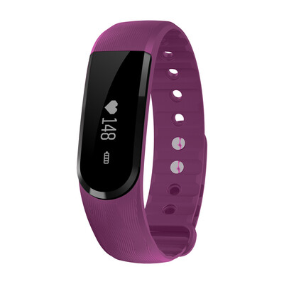 

ID101 Heart Rate Smart Bluetooth Sport Watch Wristband Bracelet 091" OLED Incoming Call Notification Pedometer Alarm Anti-lost Re