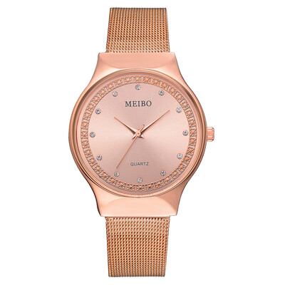 

XR2813 High-Grade Diamond-Encrusted Time Scale Noble Ladies Quartz Watch