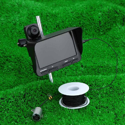 

43" HD TFT LCD Monitor Screen Night Vision Fish Finder DVR Video 6 Infrared LED Underwater Fishing Camera Overwater Camera Wide