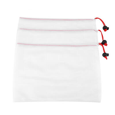 

Greensen 11Pcs Reusable Drawstring Mesh Bags Fruit Vegetable Sacks Storage Toys Pouch Shopping Bag