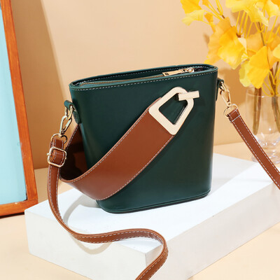 

Shangxin Female Bucket Bag Simple Net Red Baitie Fashion Small Handbag Shoulder Bag Slant Bag Female