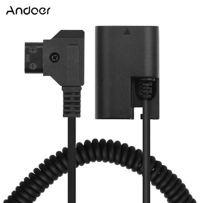 

Andoer D-Tap to LP-E6 DC Coupler Adapter Fully Decoded Dummy Battery Accessory for Canon 5D2 5D3 5D4 6D 6D2 60D 7D 7D2 70D 80D 5DS