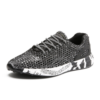 

2019 mens shoes summer breathable mesh casual sports shoes Korean version of the trend of coconut shoes running shoes