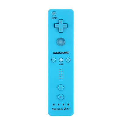 

2 in 1 Remote Controller Built-in Motionplus Silicone Case Wristlet for Wii F1324 Games Accessories