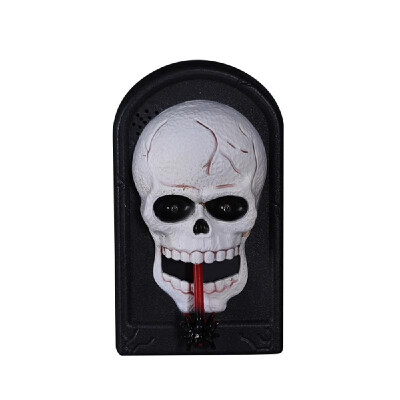 

Halloween Doorbell Horrible Voice Screaming Halloween Trick Props with Light Up Eyeball