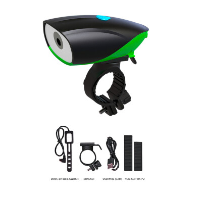 

New Hot Rechargeable Bicycle Light Front Handlebar Headlight Flashlight Cycling Led Bike Head Light Lamp