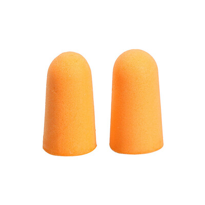 

Soft Orange Foam Ear Plugs Tapered Travel Sleep Noise Earplugs Noise Reduction