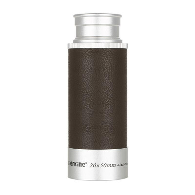 

Visionking 20x50 Handheld Zoomable Monocular Collapsible Pocket Monocular Telescope Travel Scopes with Carry Pouch