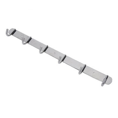

Greensen Stainless Steel Wall 6 Hooks Rack Multipurpose Hat Clothes Coat Towel Robe Holder