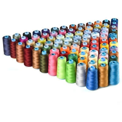 

30 Spools Mixed Colors 100 Polyester Sewing Quilting Threads All Purpose DIY