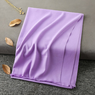 

New winter solid color short must-like cashmere mens scarf female wild warm shawl sheep sticky thick scarf wholesale